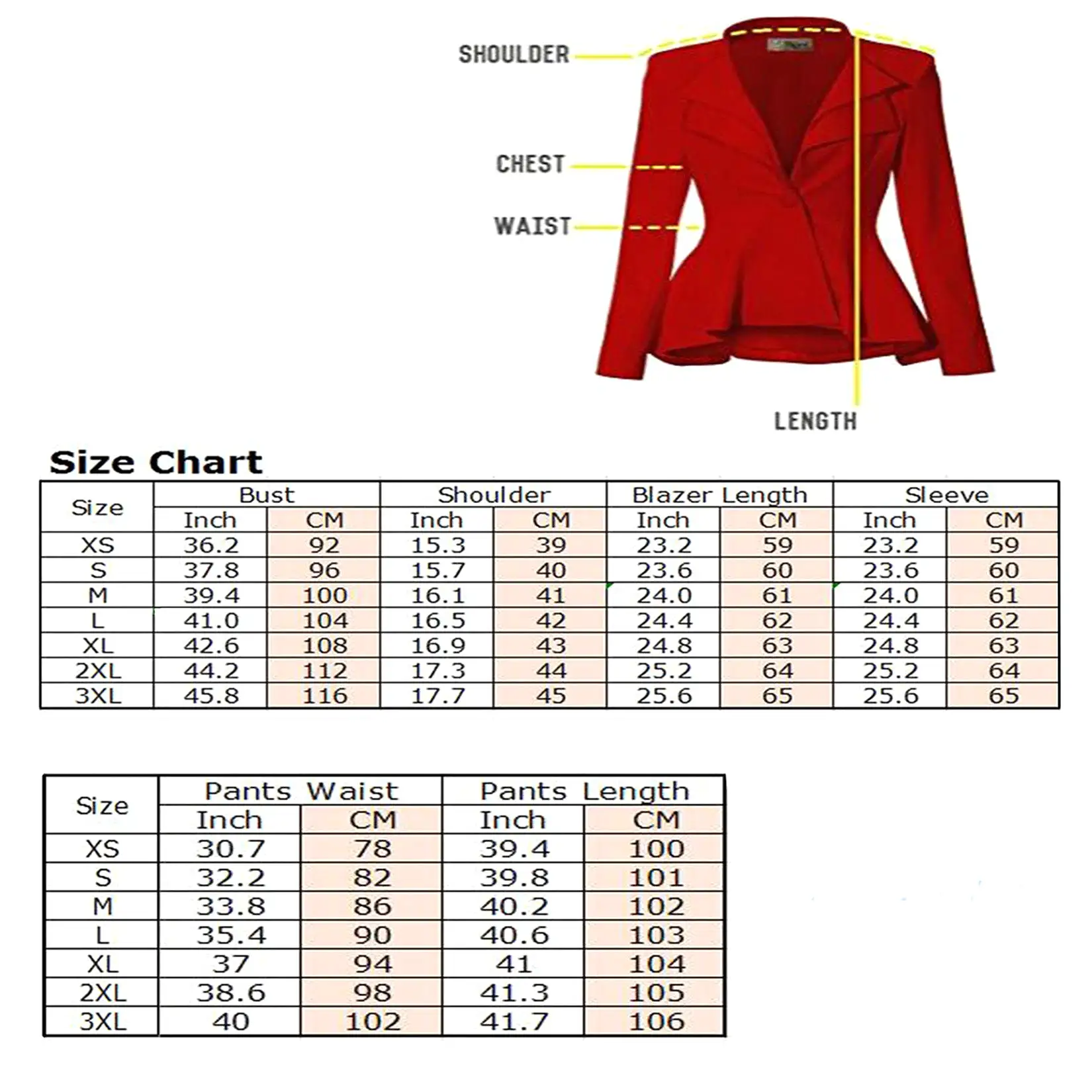 3 Piece Elegant Formal Business Lady Office Suit Set Work Wear