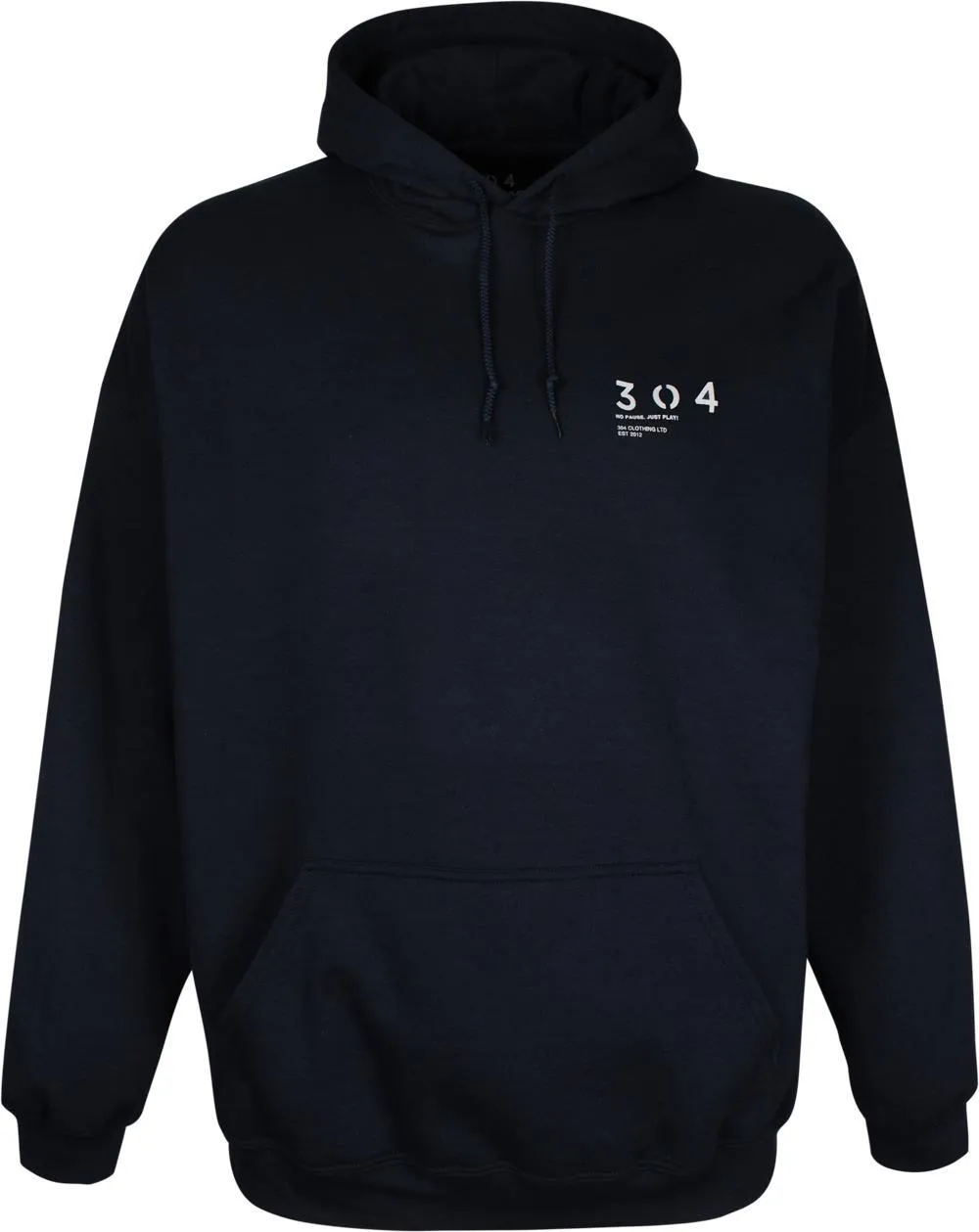 304 Globe Graphic Hoody - Navy