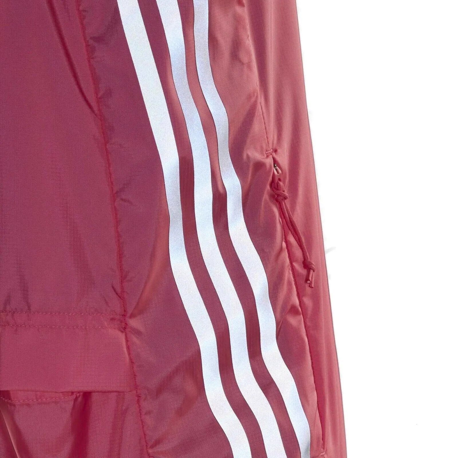 adidas Run Icons 3-Stipes Womens Running Gilet Lightweight Wind Resistant Jacket