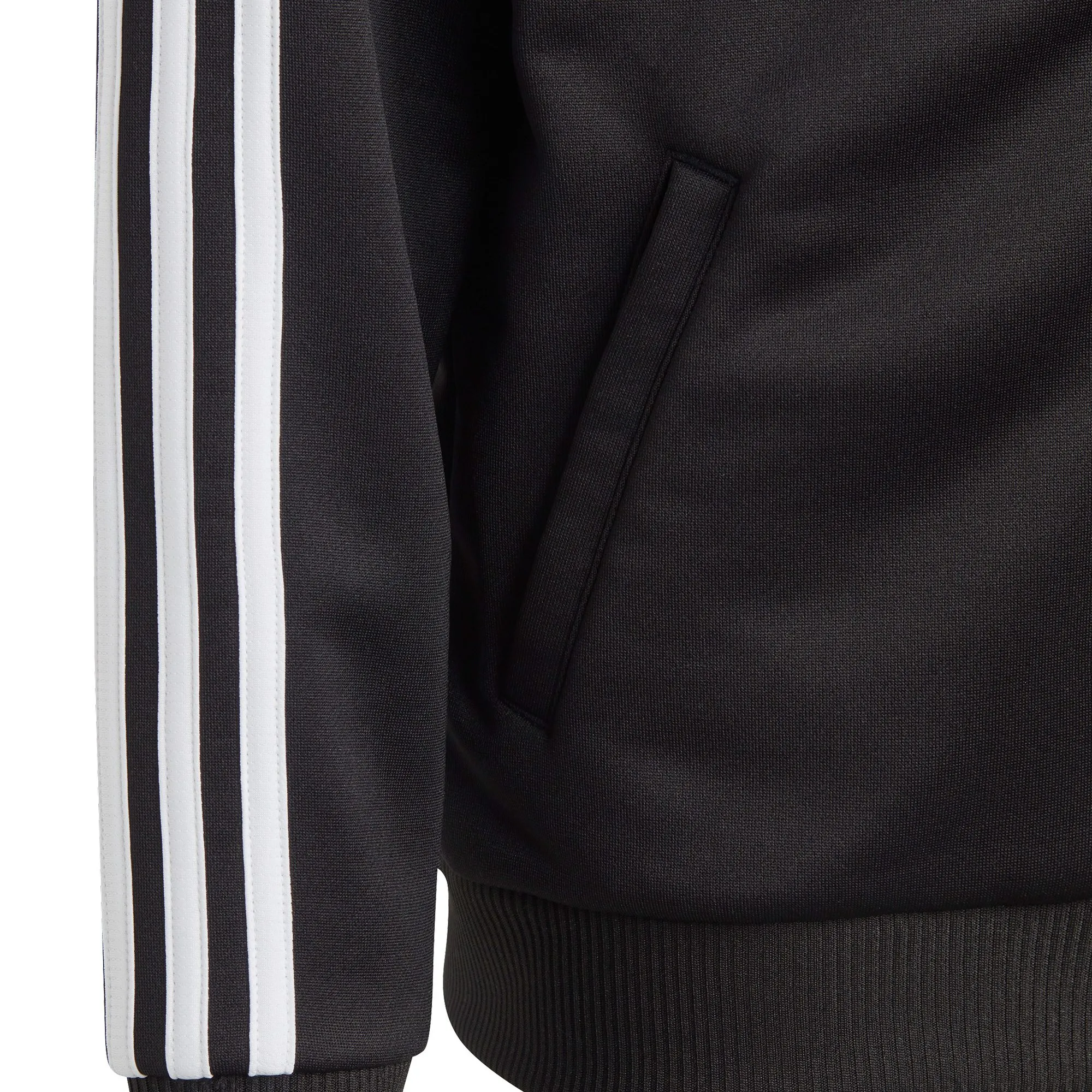 adidas - Train Essentials Aeroready 3-Stripes Hooded Jacket Boys black