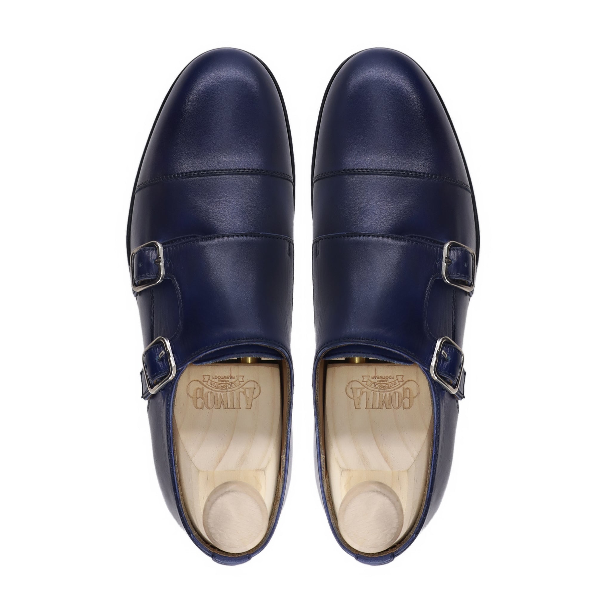 ADRIA - DARK BLUE DOUBLE MONKSTRAP