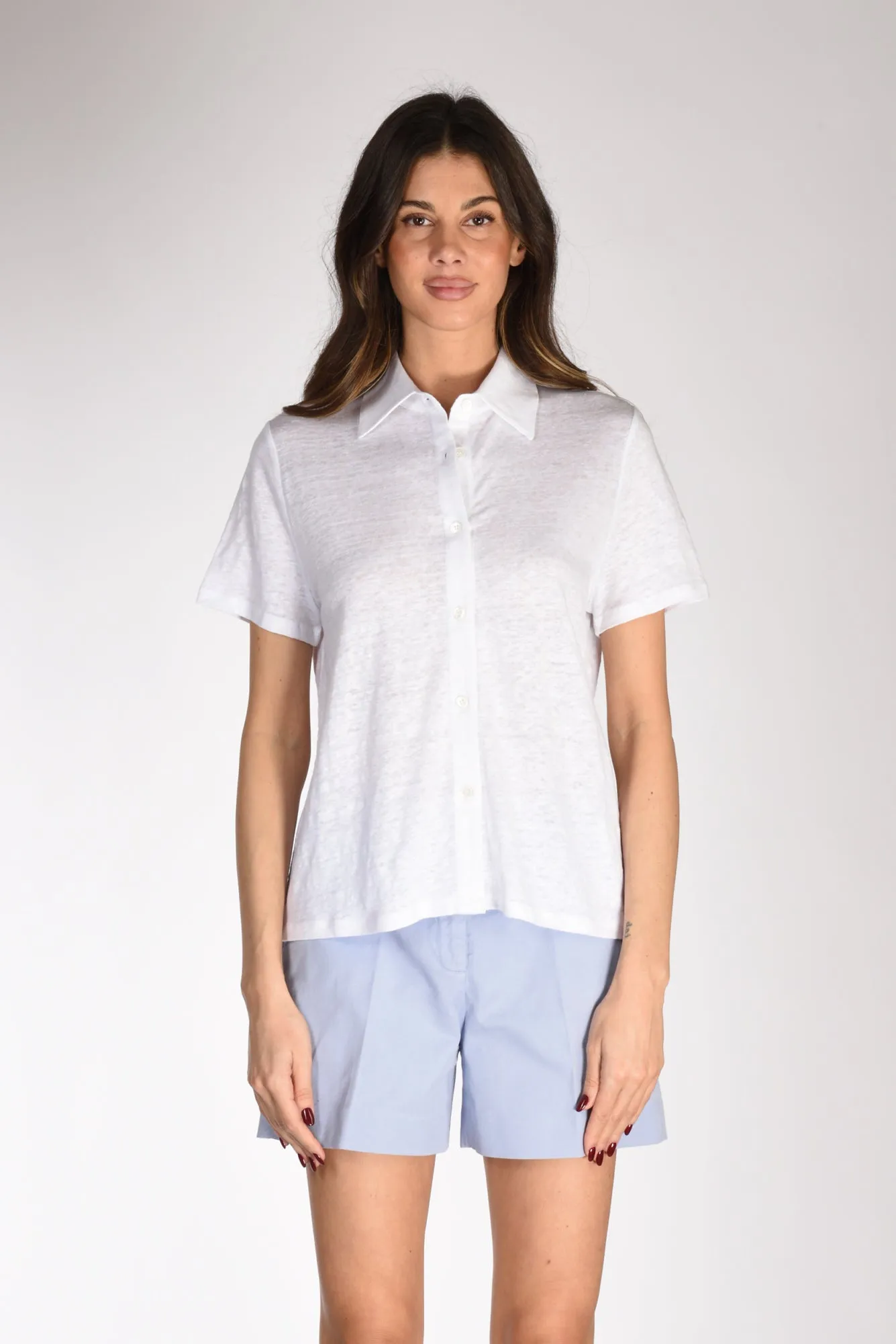 Allude Camicia Mm Bianco Donna