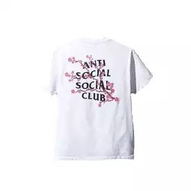 ANTI SOCIAL SOCIAL CLUB CHERRY BLOSSOM TEE WHITE DONT USE