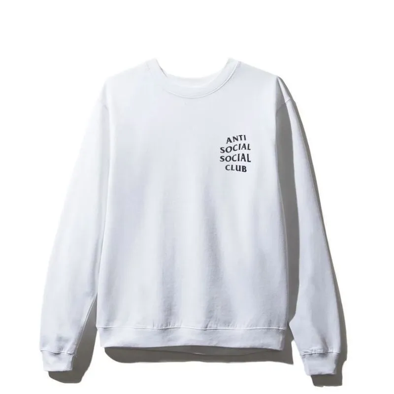 ANTI SOCIAL SOCIAL CLUB  |Crew Neck Unisex Street Style Logo Sweatshirts