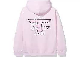 Anti Social Social Club Faze Clan Hoodie Pink