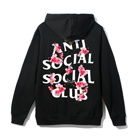 Anti Social Social Club Kkoch Black Hoodie