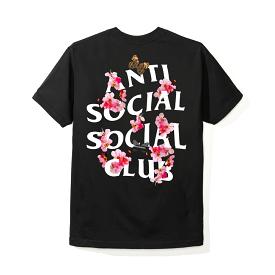 Anti Social Social Club Kkoch Black Tee