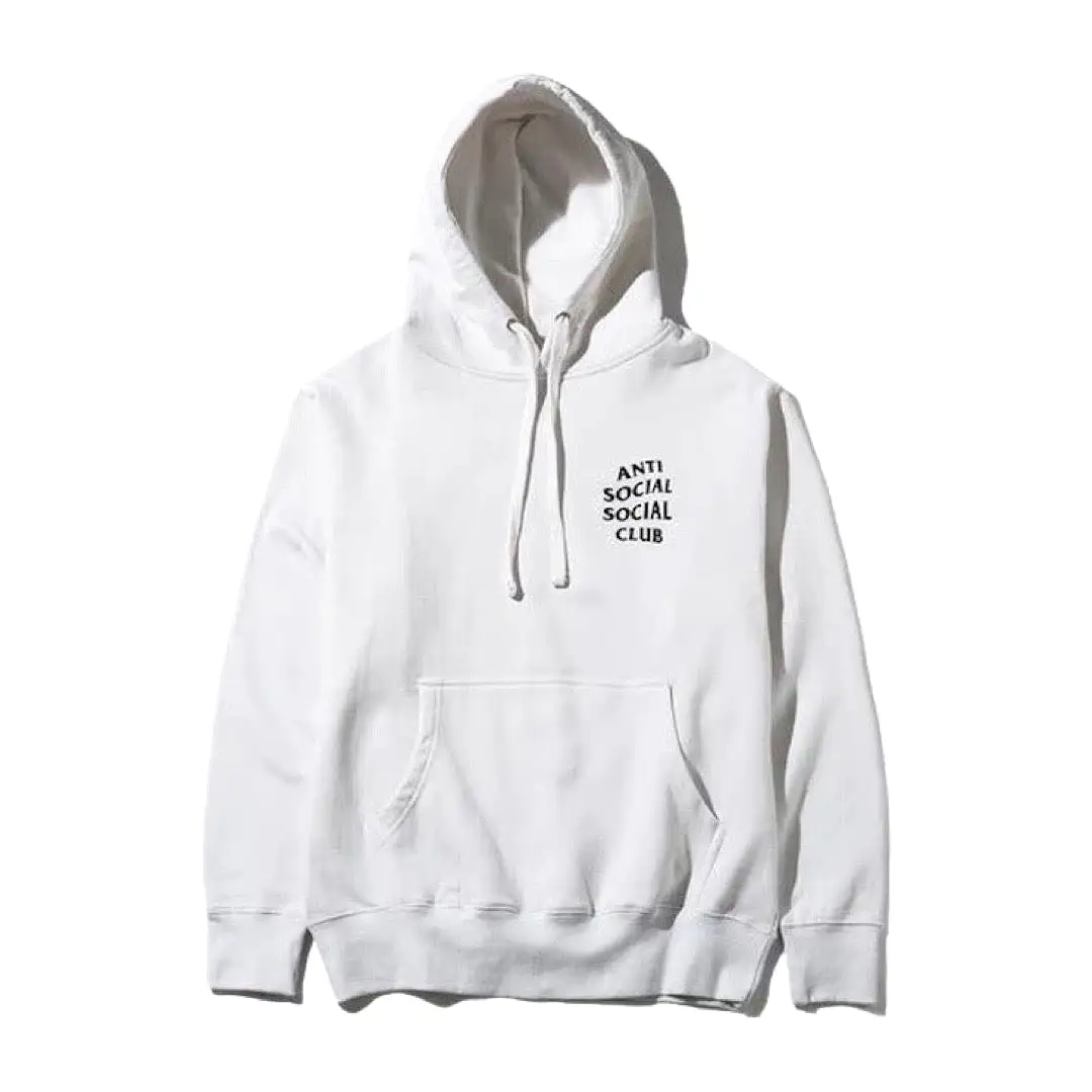 Anti Social Social Club Kkoch White Hoodie