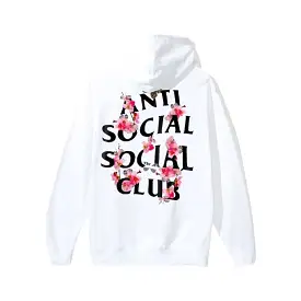 Anti Social Social Club Kkoch White Hoodie