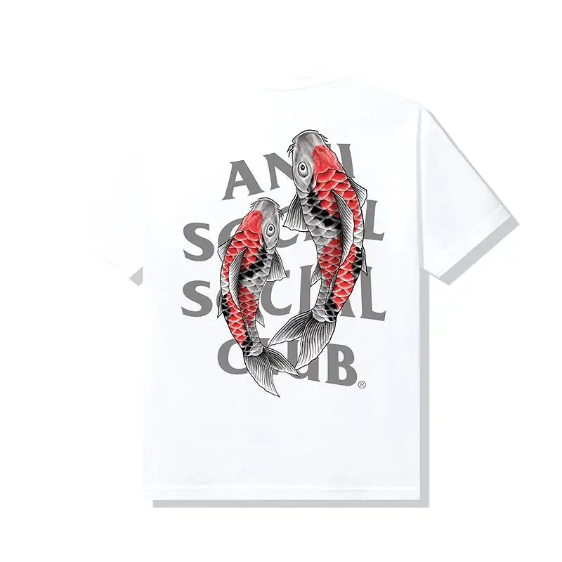 ANTI SOCIAL SOCIAL CLUB KOI GARDEN TEE WHITE