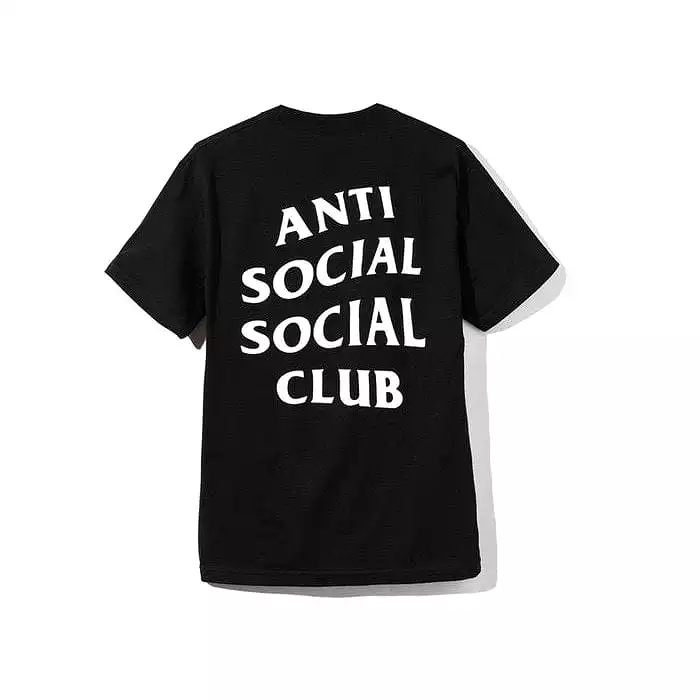 ANTI SOCIAL SOCIAL CLUB LOGO TEE BLACK