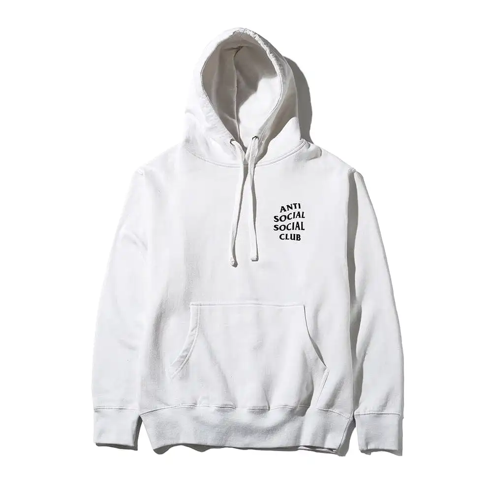 ANTI SOCIAL SOCIAL CLUB MASOCHISM HOODIE WHITE