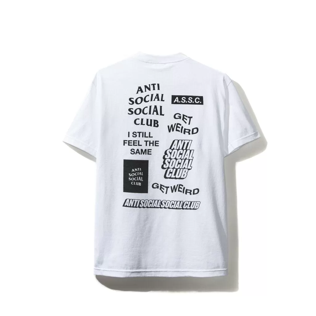 ANTI SOCIAL SOCIAL CLUB MULTI PRINT TEE WHITE