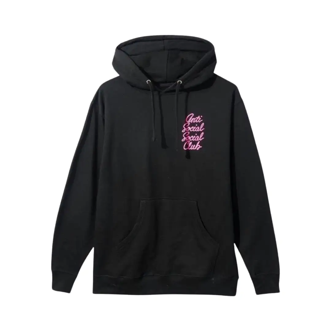 Anti Social Social Club Options Cursive Black Hoodie