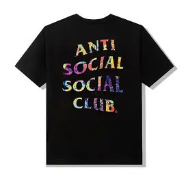 Anti Social Social Club Pedal On The Floor Black Tee