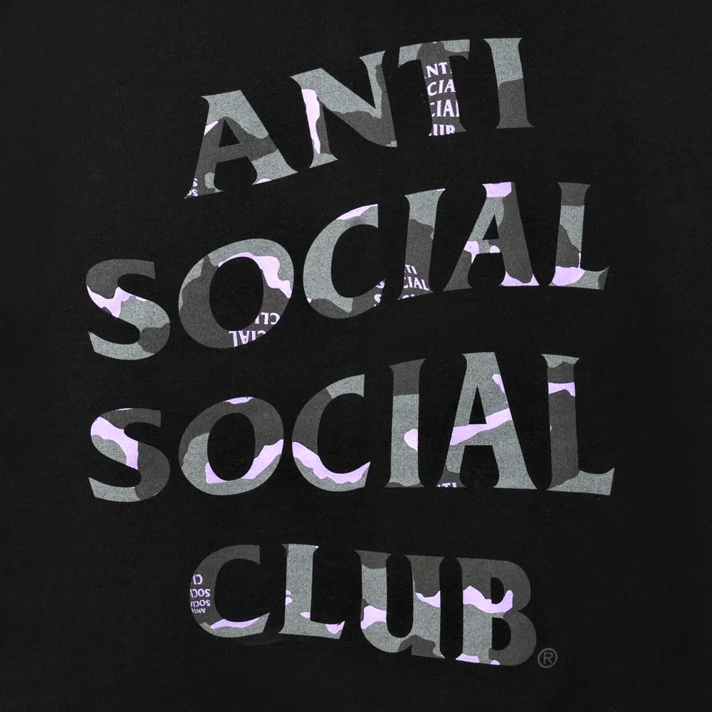 Anti Social Social Club Plain Sight Black Hoodie