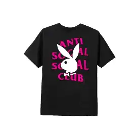 ANTI SOCIAL SOCIAL CLUB PLAYBOY TEE BLACK