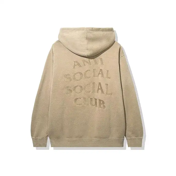 ANTI SOCIAL SOCIAL CLUB TONE DEAF HOODIE SAND