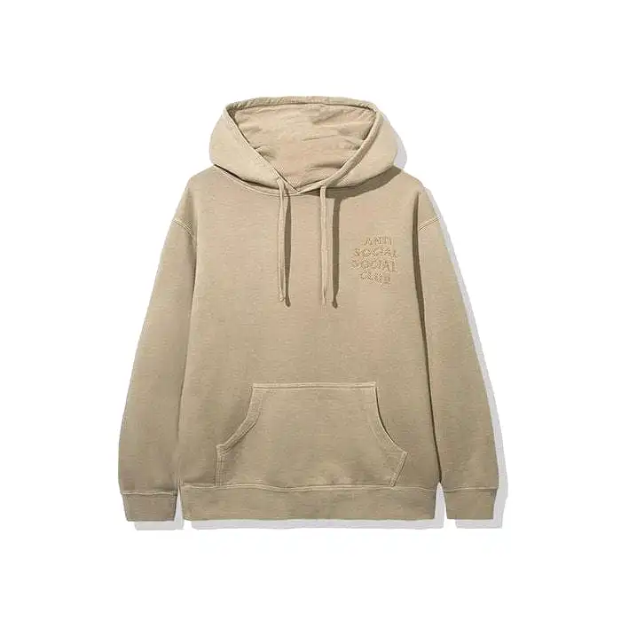 ANTI SOCIAL SOCIAL CLUB TONE DEAF HOODIE SAND