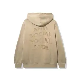 ANTI SOCIAL SOCIAL CLUB TONE DEAF HOODIE SAND