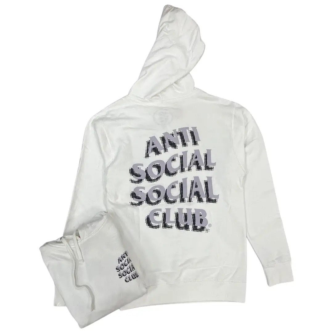 Anti Social Social Club Toned Down Purple/White Hoodie