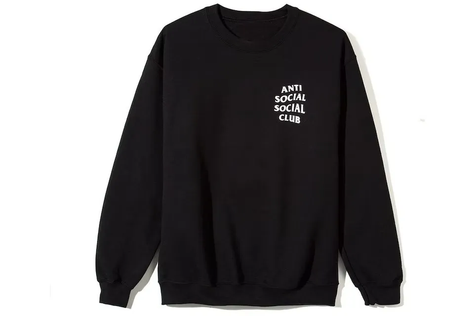 ANTI SOCIAL SOCIAL CLUB  |Unisex Street Style Logo Sweatshirts