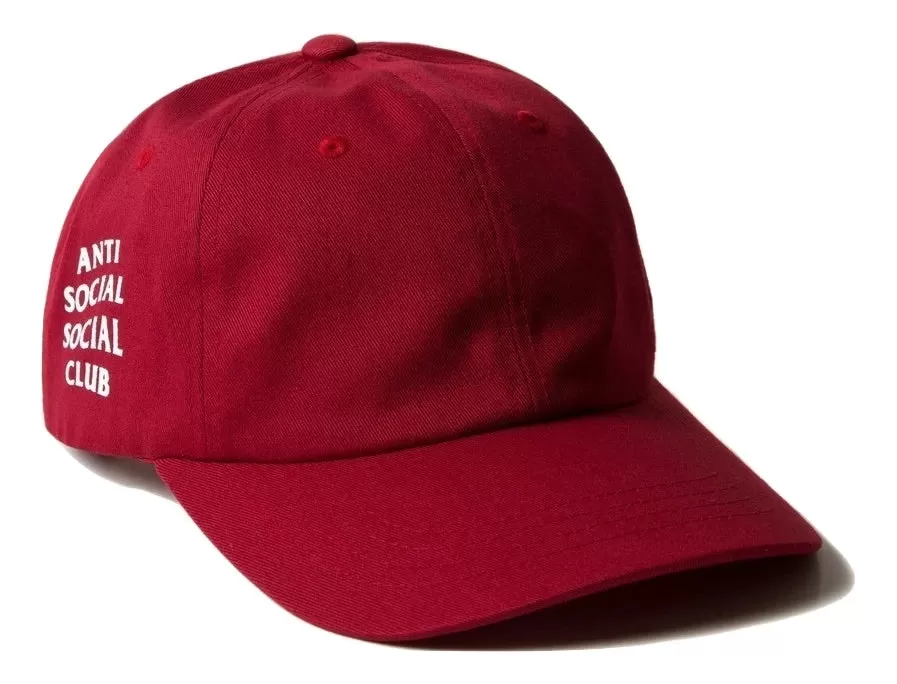 Anti Social Social Club Weird Cap (Red)