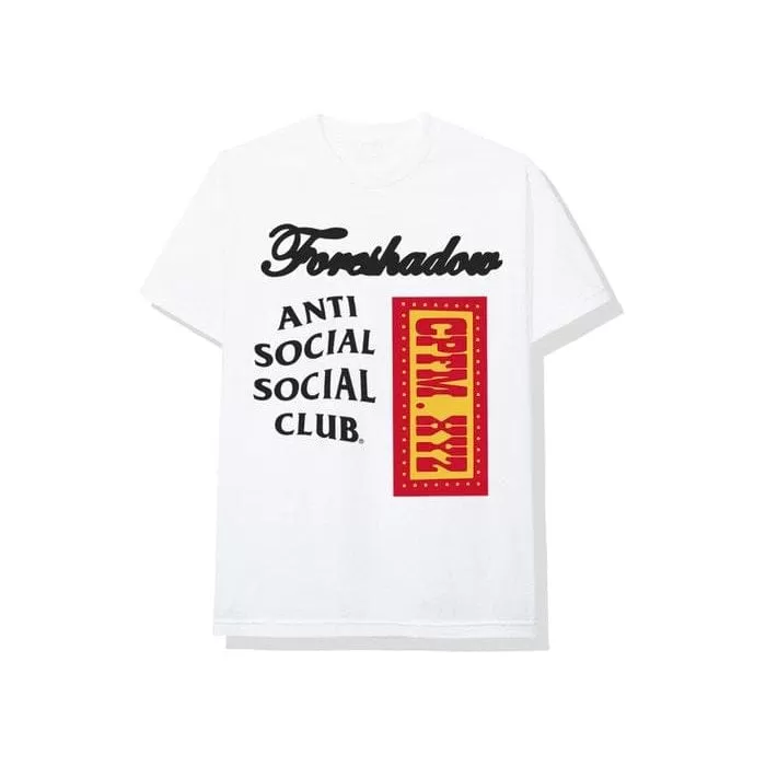 ANTI SOCIAL SOCIAL CLUB X CPFM TEE WHITE