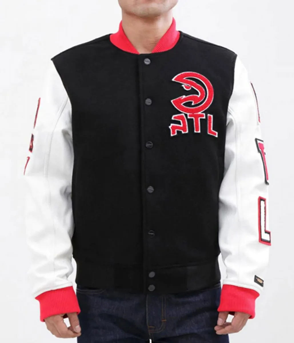 Atlanta Hawks Letterman Jacket