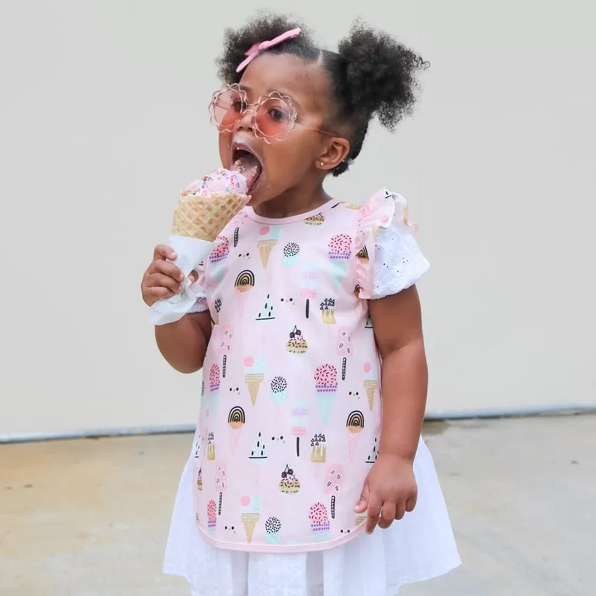 BapronBaby - Ice Cream Toddler Flutter Bapron