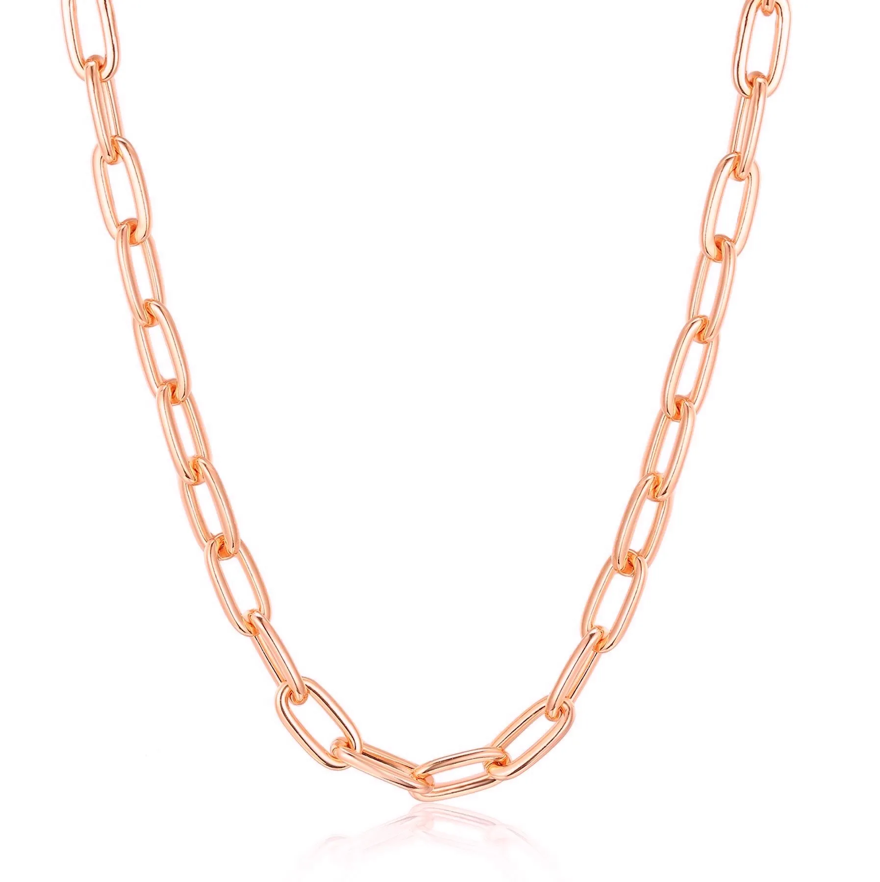 Becca Designer Necklace in Rose Gold