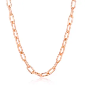 Becca Designer Necklace in Rose Gold