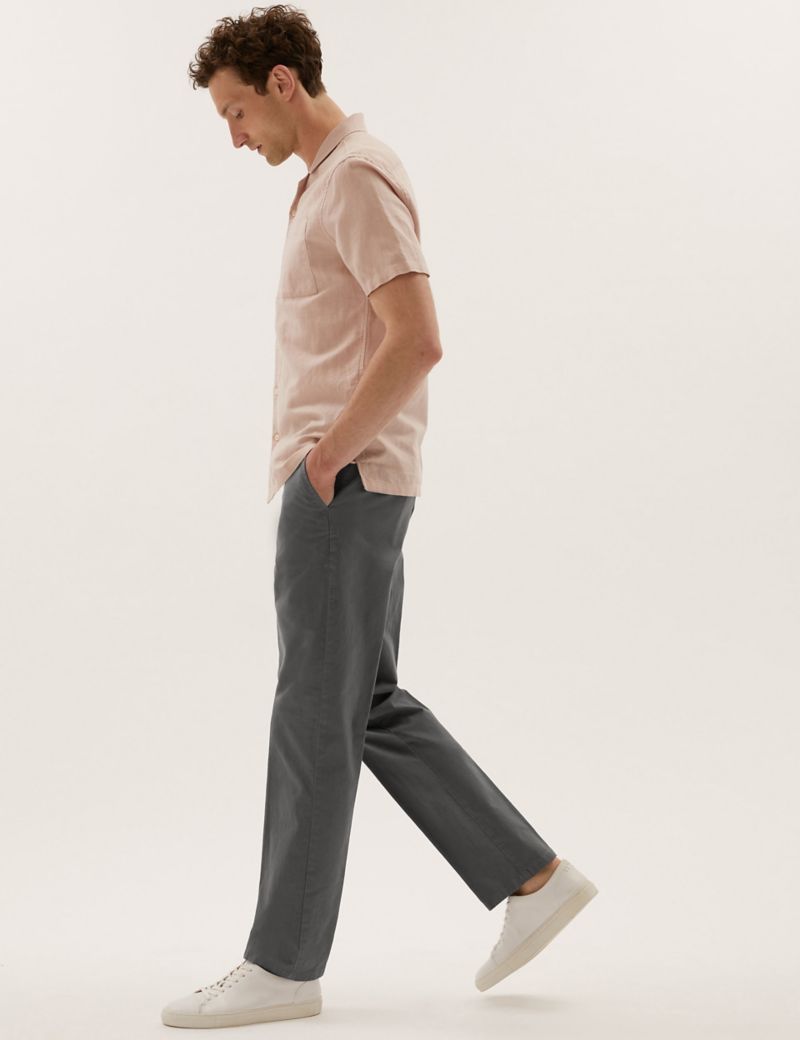 Big & Tall Regular Fit Stretch Chinos