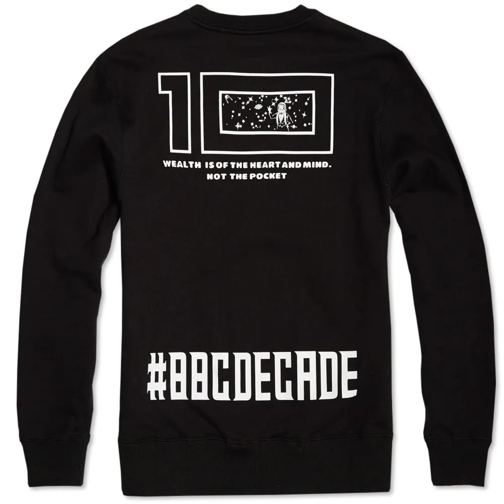 Billionaire Boys Club 10th Anniversary CrewneckBlack