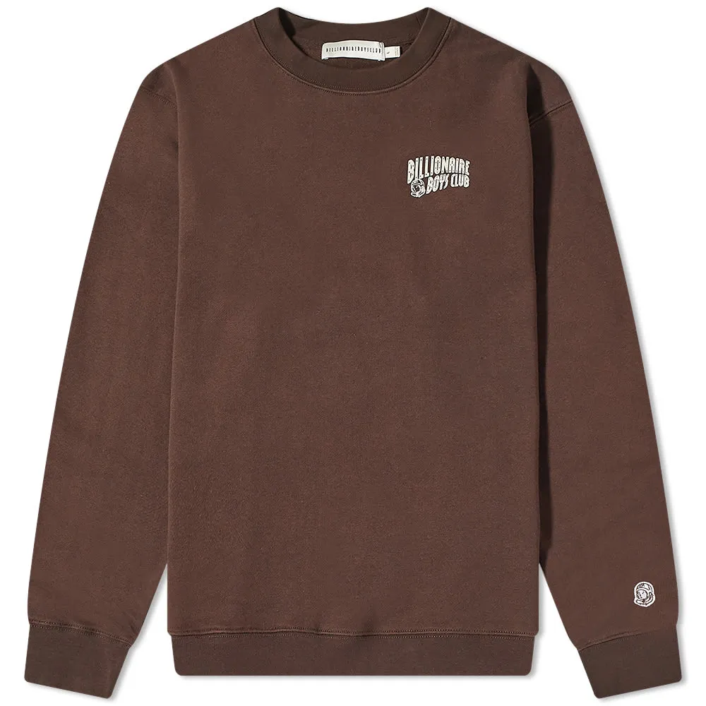 Billionaire Boys Club Arch Logo Crew SweatBrown