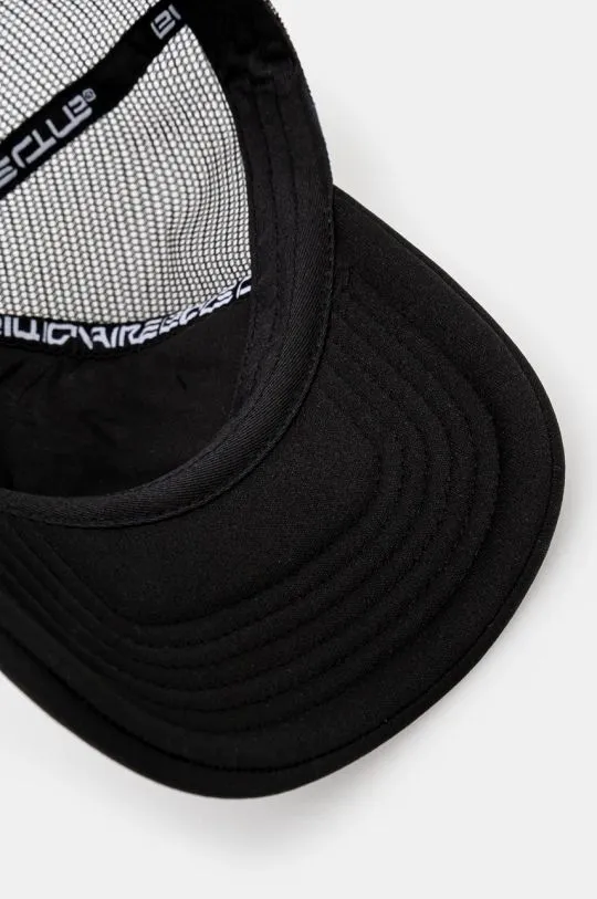 Billionaire Boys Club baseball cap College Trucker Cap black color with an application B24360