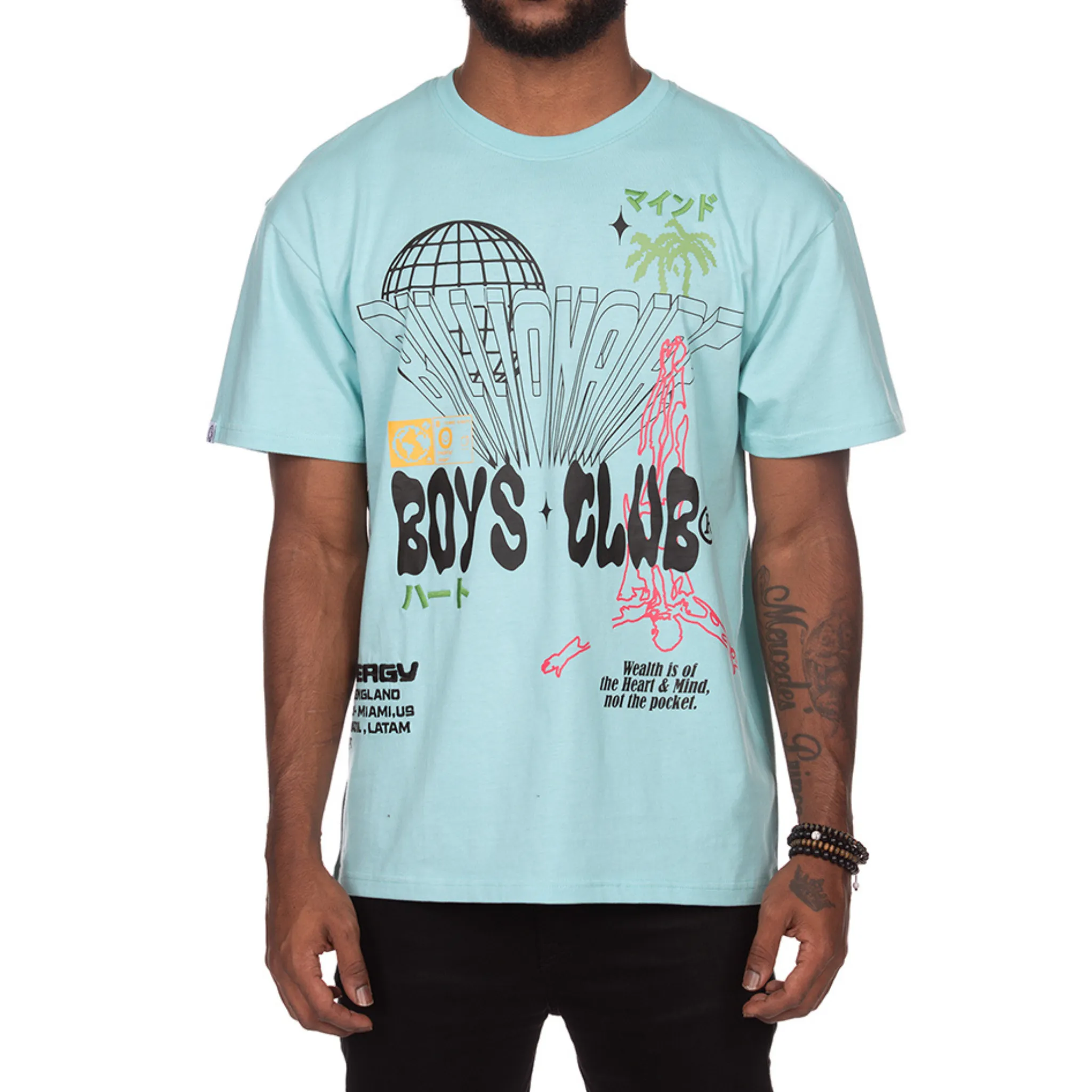 Billionaire Boys Club BB Around The World SS (Gulf Stream)