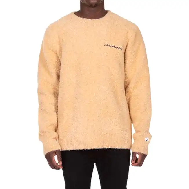 Billionaire Boys Club BB Fuzz LS Knit (Latte) 831-8305