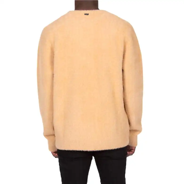 Billionaire Boys Club BB Fuzz LS Knit (Latte) 831-8305