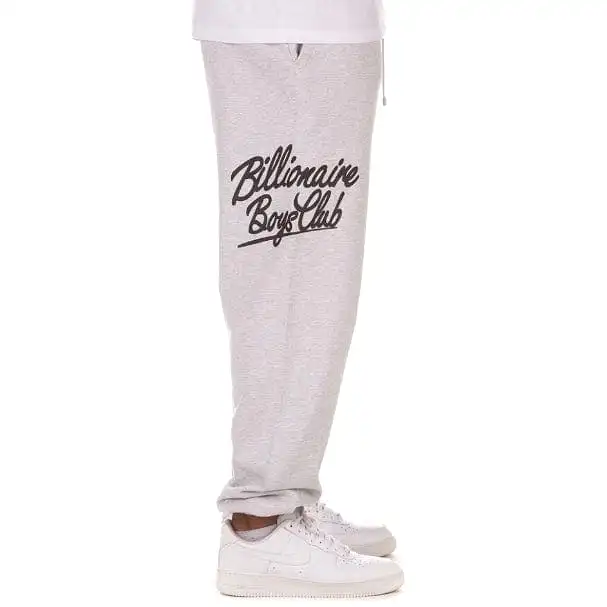 Billionaire Boys Club BB Script Sweatpant (Heather Grey) 831-7107