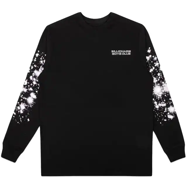 Billionaire Boys Club BB Twilight Long Sleeve Tee (Black) 831-7201