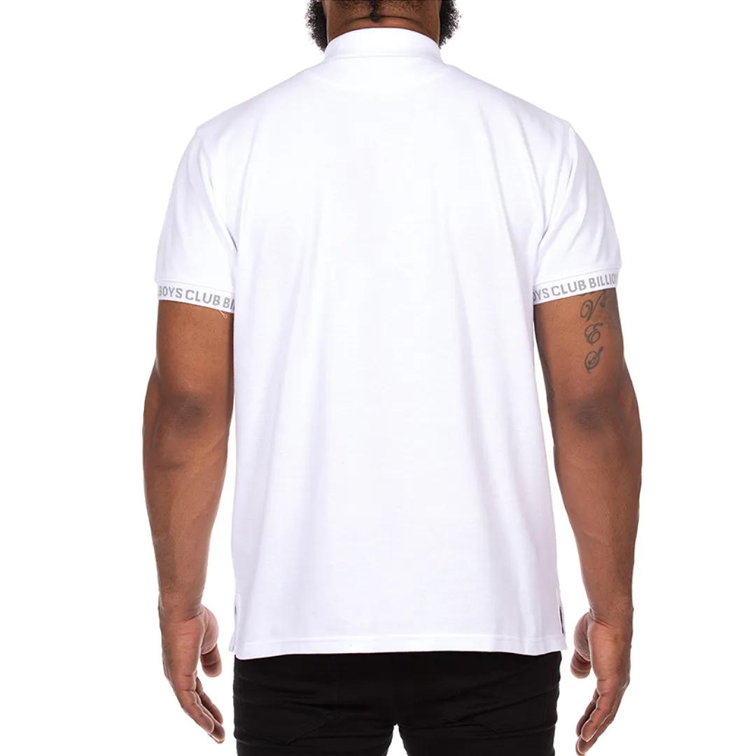 Billionaire Boys Club Cockpit S/S Polo (White)