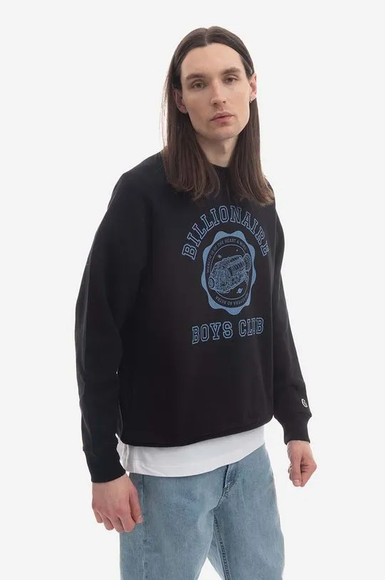 Billionaire Boys Club cotton sweatshirt men's black color