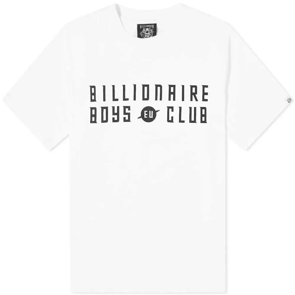 Billionaire Boys Club Eu Logo TeeWhite