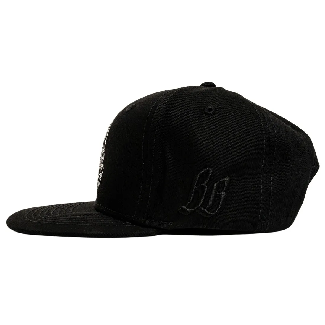 Billionaire Boys Club Helmet Crack Snapback Cap (black)