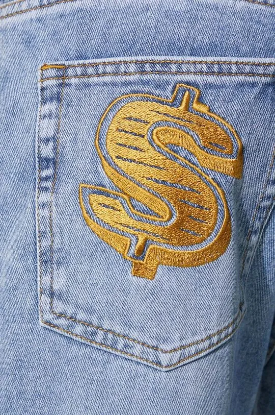 Billionaire Boys Club jeans Diamond & Dollar Embroidered Denim men's B24152