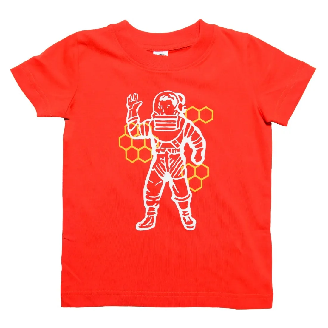 Billionaire Boys Club Little Kids Beekeeper Tee (red / flame)