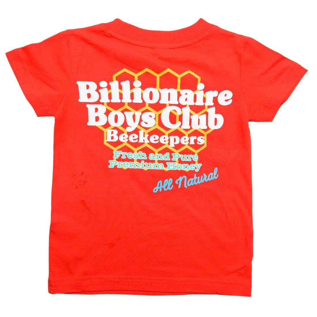 Billionaire Boys Club Little Kids Beekeeper Tee (red / flame)