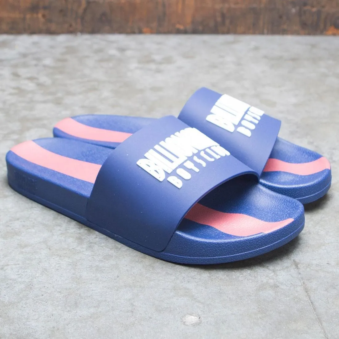 Billionaire Boys Club Men BB Slides (blue)