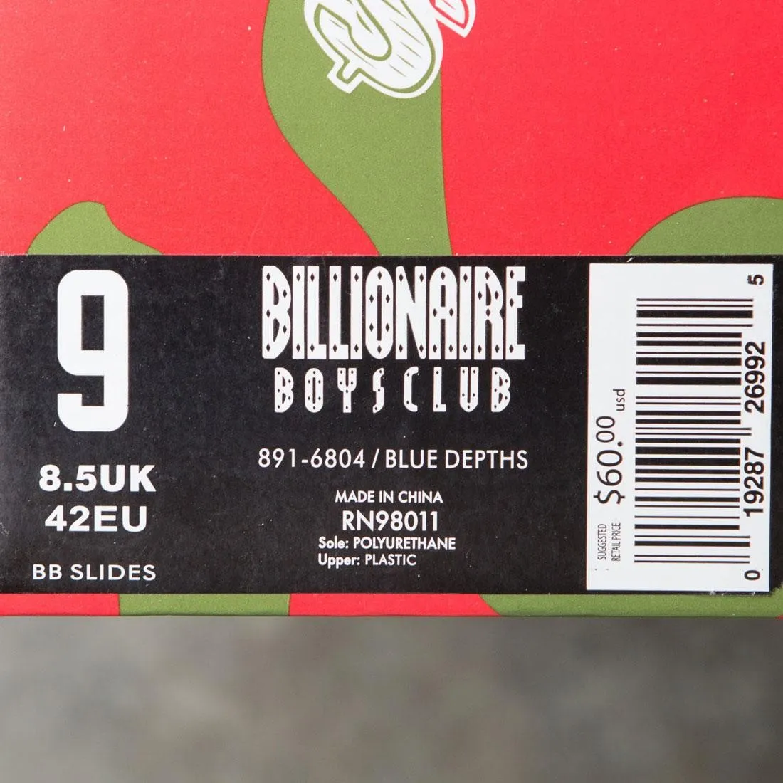 Billionaire Boys Club Men BB Slides (blue)